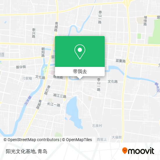 阳光文化基地地图