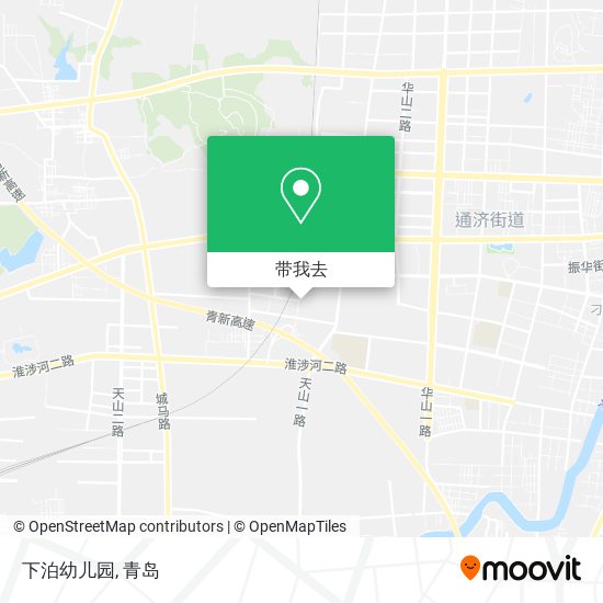 下泊幼儿园地图