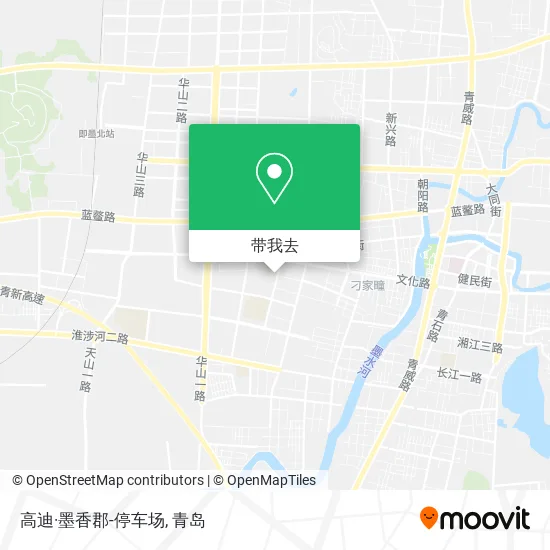 高迪·墨香郡-停车场地图