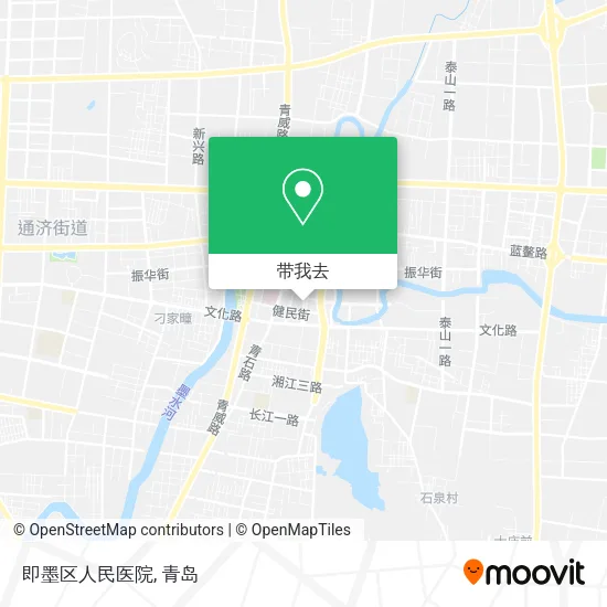 即墨区人民医院地图
