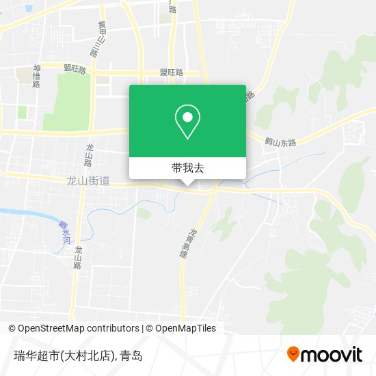 瑞华超市(大村北店)地图