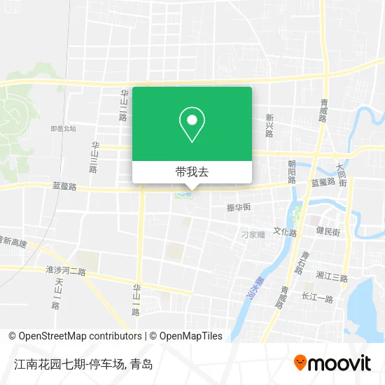 江南花园七期-停车场地图