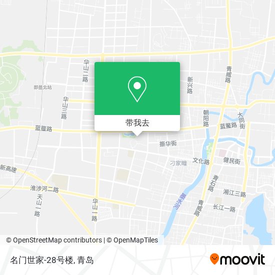 名门世家-28号楼地图