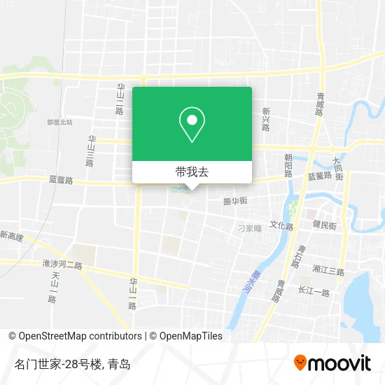名门世家-28号楼地图