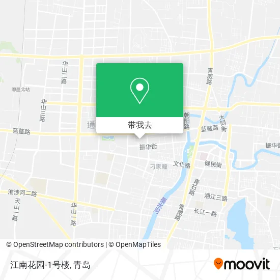 江南花园-1号楼地图