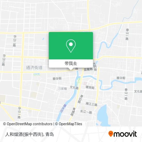 人和烟酒(振中西街)地图