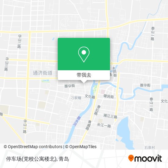停车场(党校公寓楼北)地图