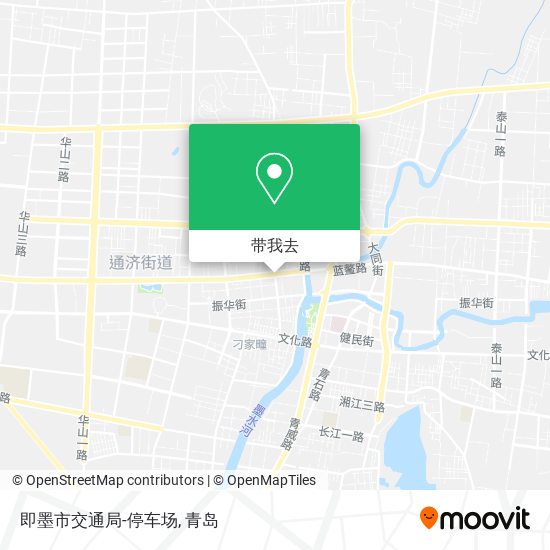 即墨市交通局-停车场地图