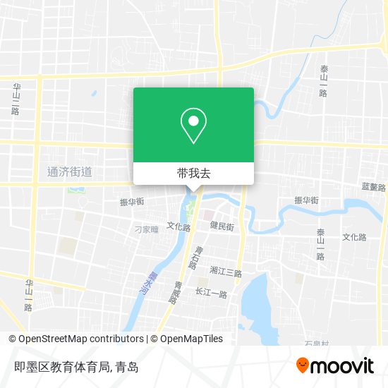 即墨区教育体育局地图
