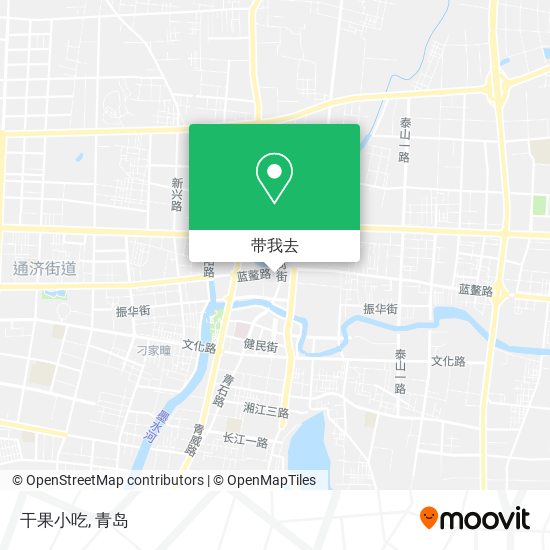 干果小吃地图