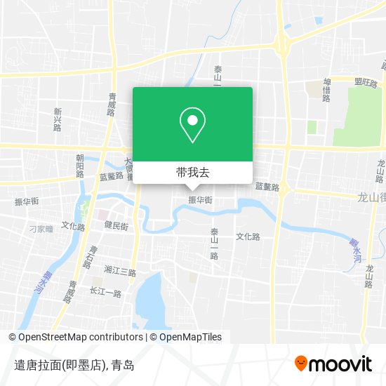 遣唐拉面(即墨店)地图