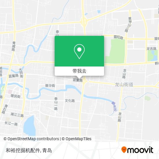 和裕挖掘机配件地图