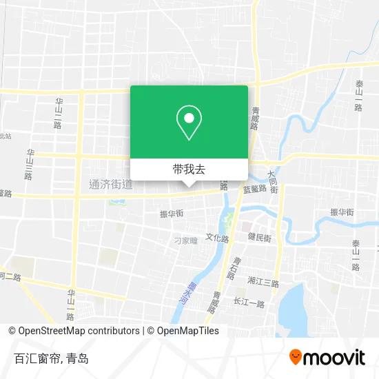 百汇窗帘地图
