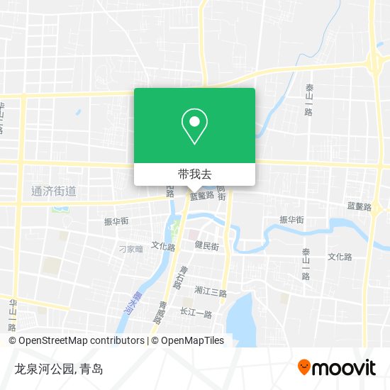 龙泉河公园地图