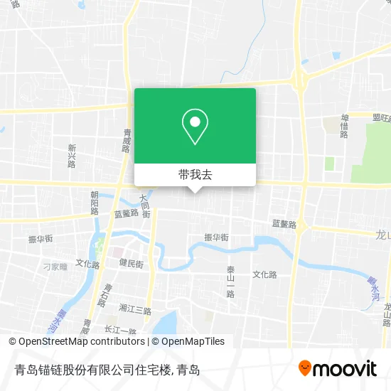 青岛锚链股份有限公司住宅楼地图