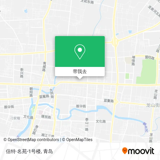 信特·名苑-1号楼地图