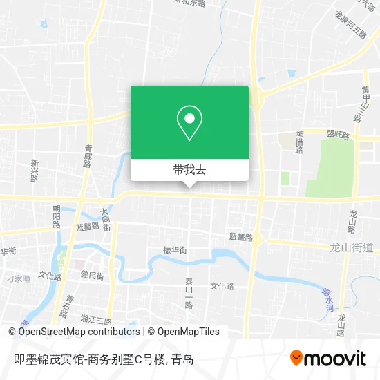 即墨锦茂宾馆-商务别墅C号楼地图