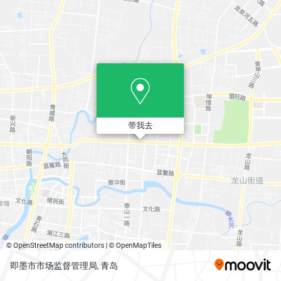 即墨市市场监督管理局地图