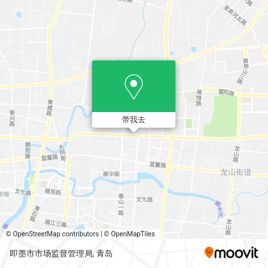 即墨市市场监督管理局地图