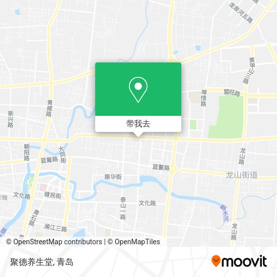 聚德养生堂地图