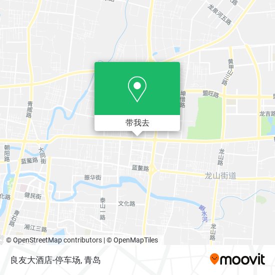 良友大酒店-停车场地图