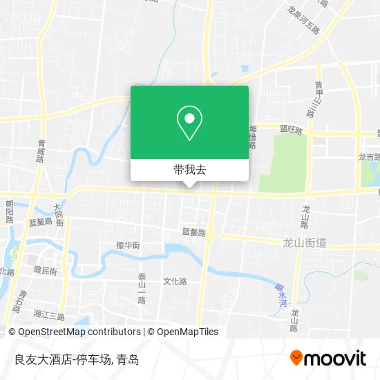 良友大酒店-停车场地图