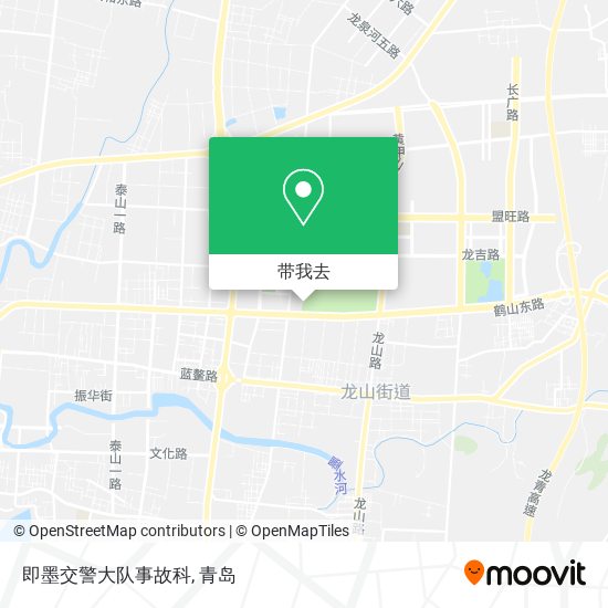 即墨交警大队事故科地图