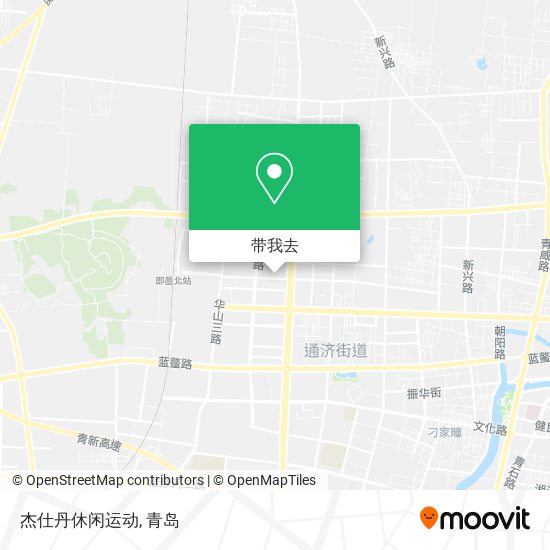 杰仕丹休闲运动地图