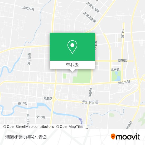 潮海街道办事处地图