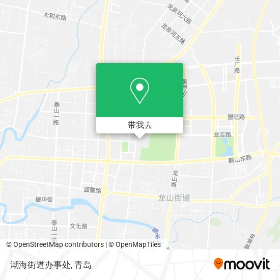 潮海街道办事处地图