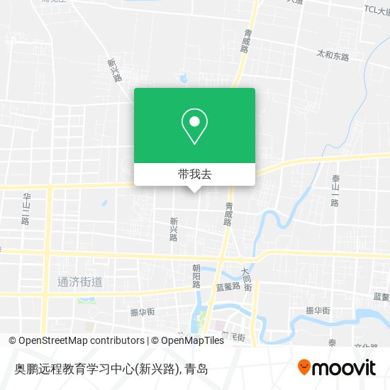 奥鹏远程教育学习中心(新兴路)地图