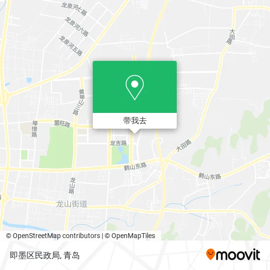即墨区民政局地图