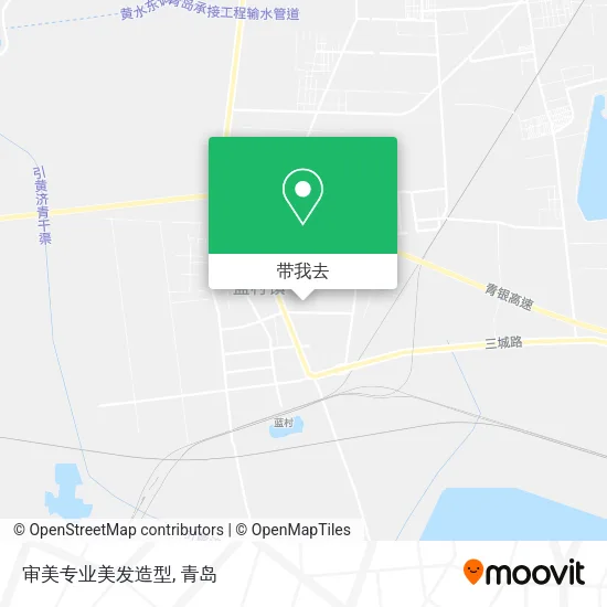 审美专业美发造型地图