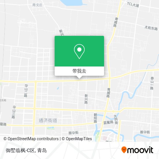 御墅临枫-C区地图