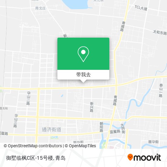 御墅临枫C区-15号楼地图