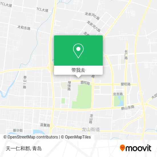 天一仁和郡地图