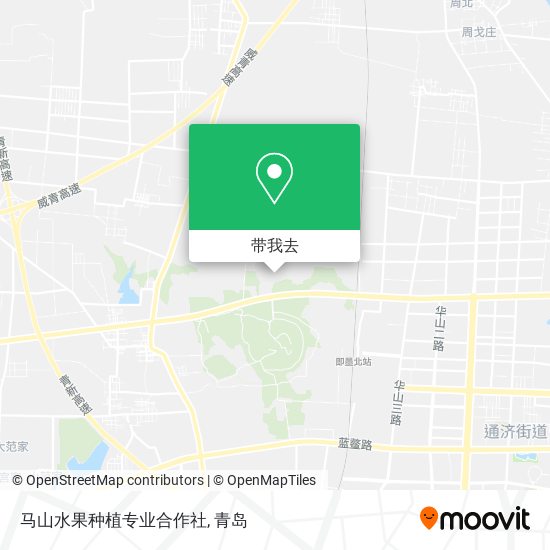 马山水果种植专业合作社地图