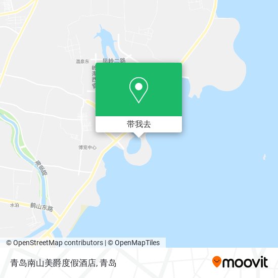 青岛南山美爵度假酒店地图