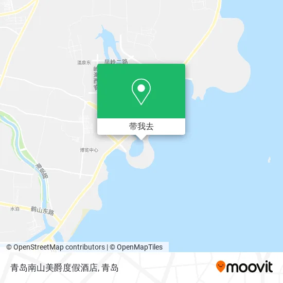 青岛南山美爵度假酒店地图