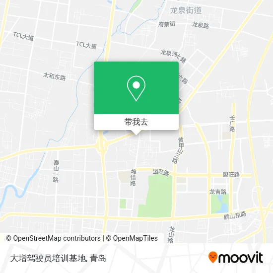 大增驾驶员培训基地地图