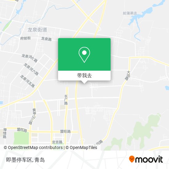 即墨停车区地图