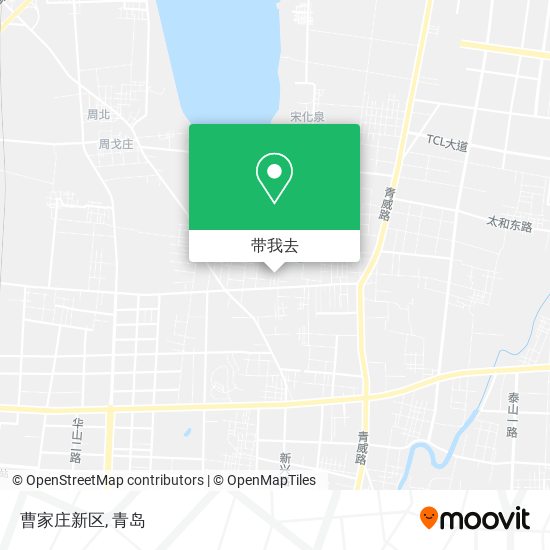曹家庄新区地图
