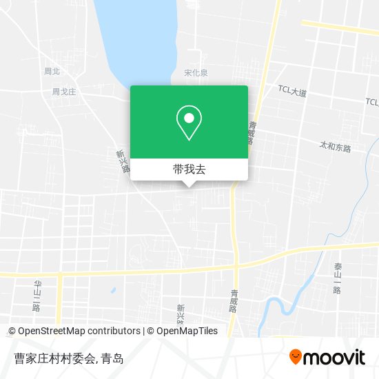 曹家庄村村委会地图