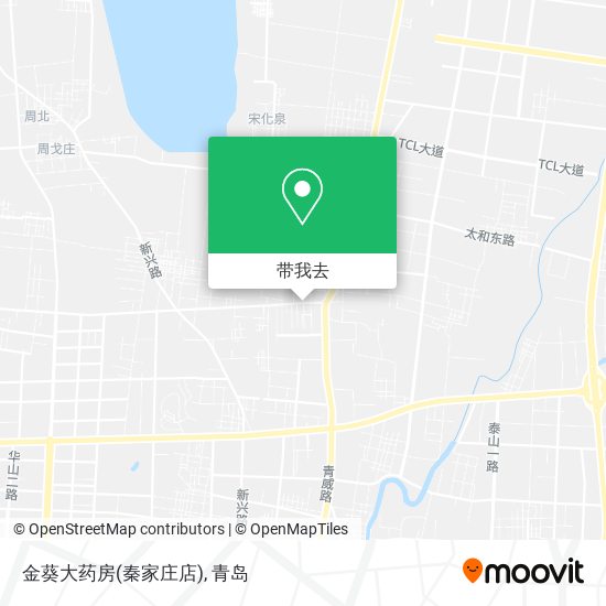 金葵大药房(秦家庄店)地图