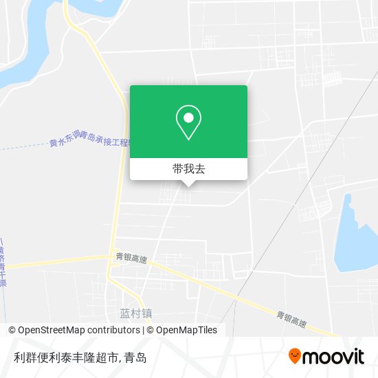 利群便利泰丰隆超市地图