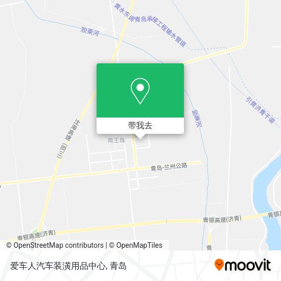 爱车人汽车装潢用品中心地图