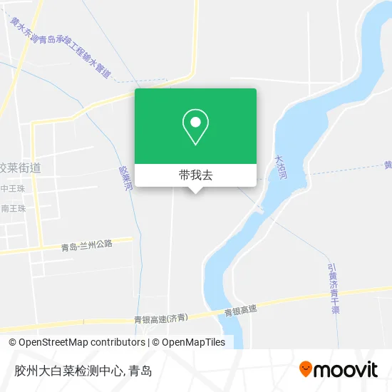 胶州大白菜检测中心地图