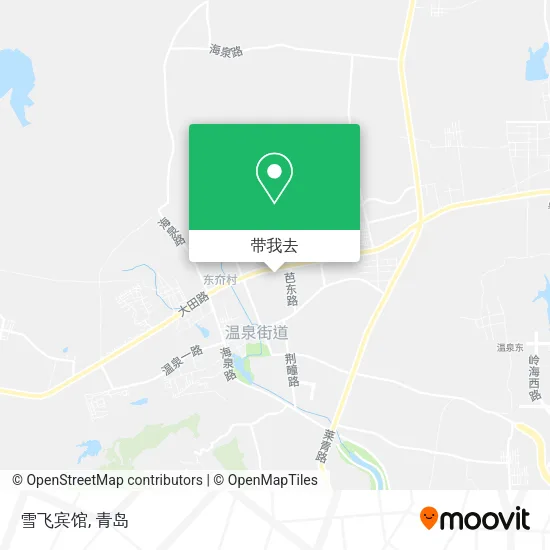 雪飞宾馆地图