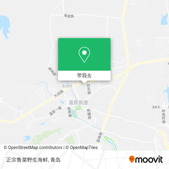 正宗鲁菜野生海鲜地图