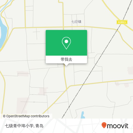 七级青中埠小学地图